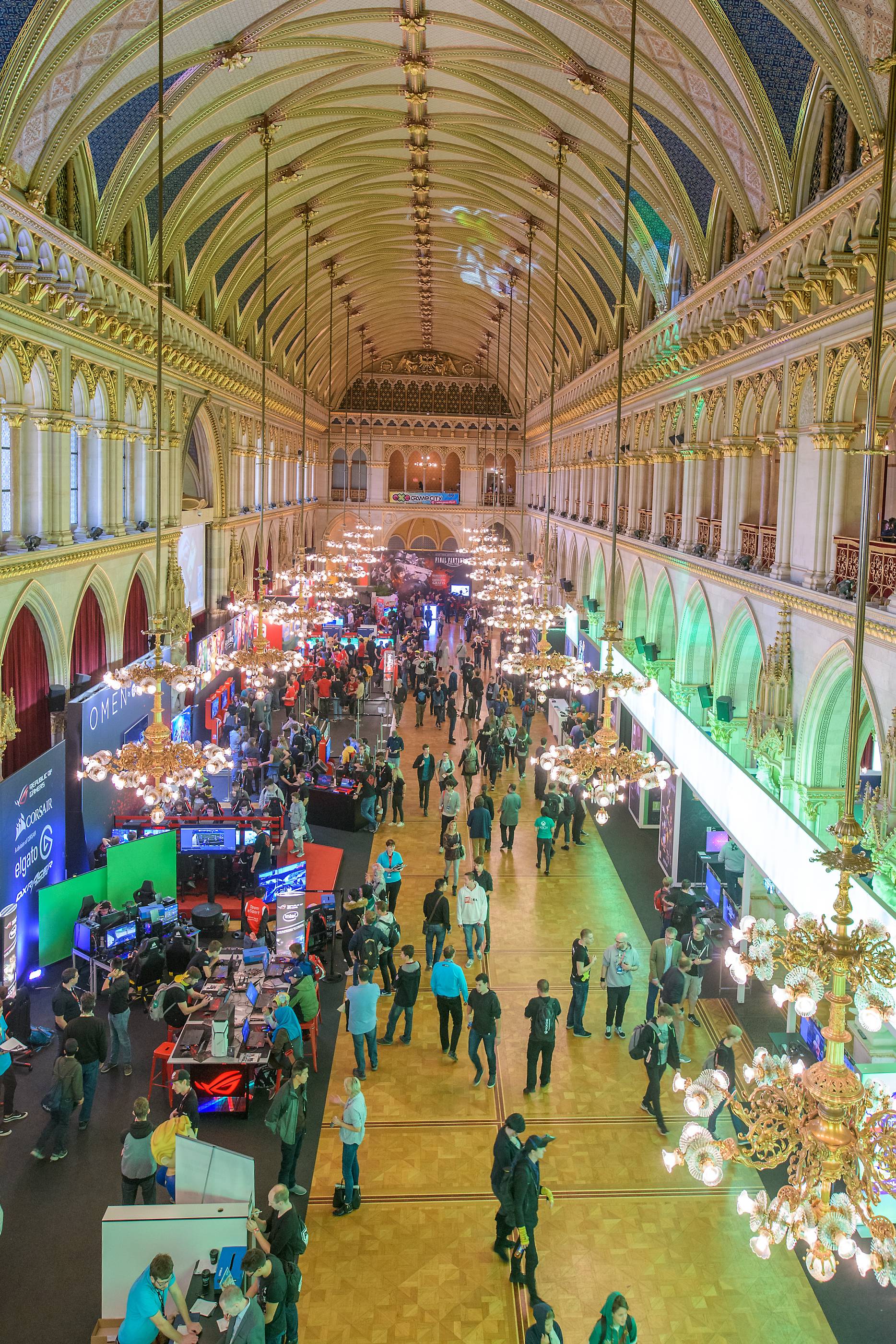 GAME CITY 2018 im Wiener Rathaus GAME CITY / FROG